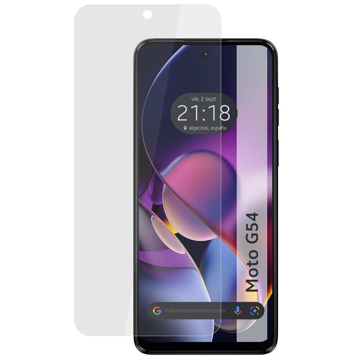 Protector Pantalla Hidrogel Mate Antihuellas para Motorola Moto G54 5G