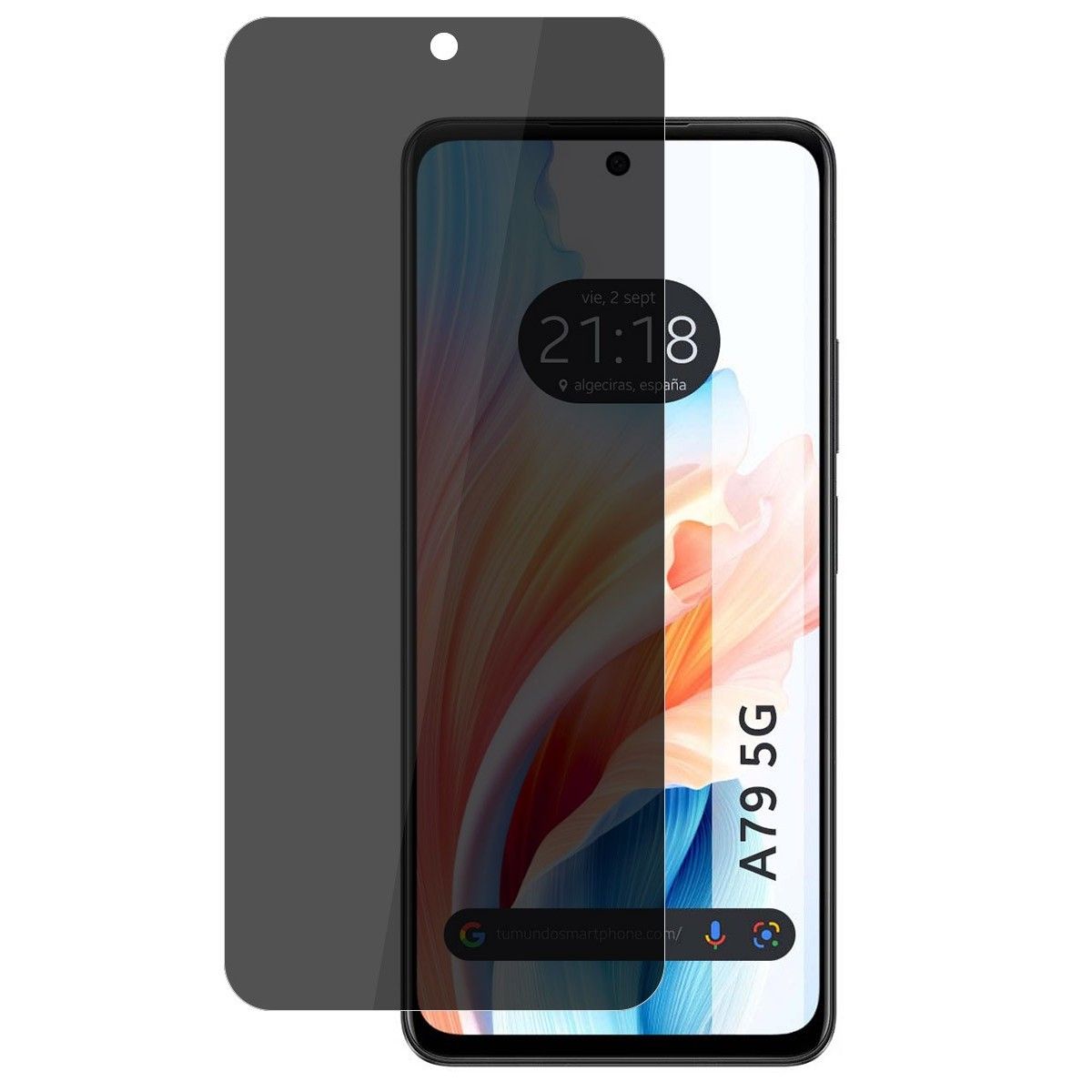 Protector Pantalla Hidrogel Privacidad Antiespías para Oppo A79 5G
