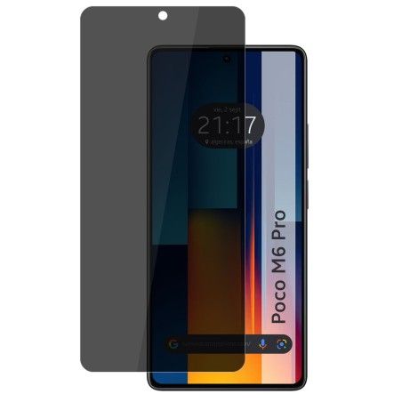 Protector Pantalla Hidrogel Privacidad Antiespías para Xiaomi Poco M6 Pro 4G