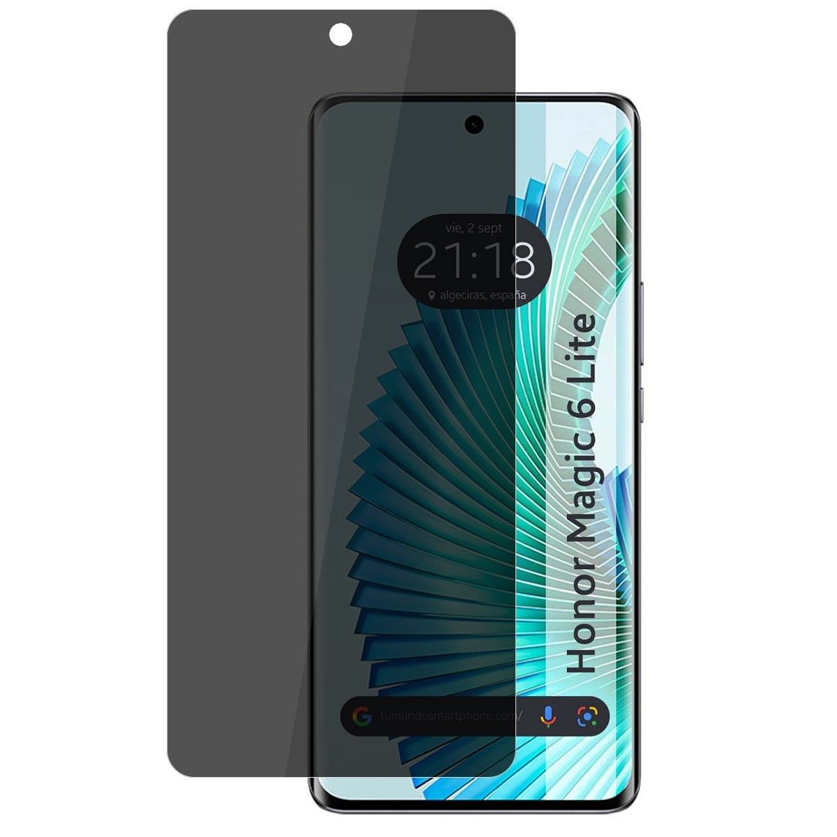 Protector Pantalla Hidrogel Privacidad Antiespías para Huawei Honor Magic 6 Lite 5G