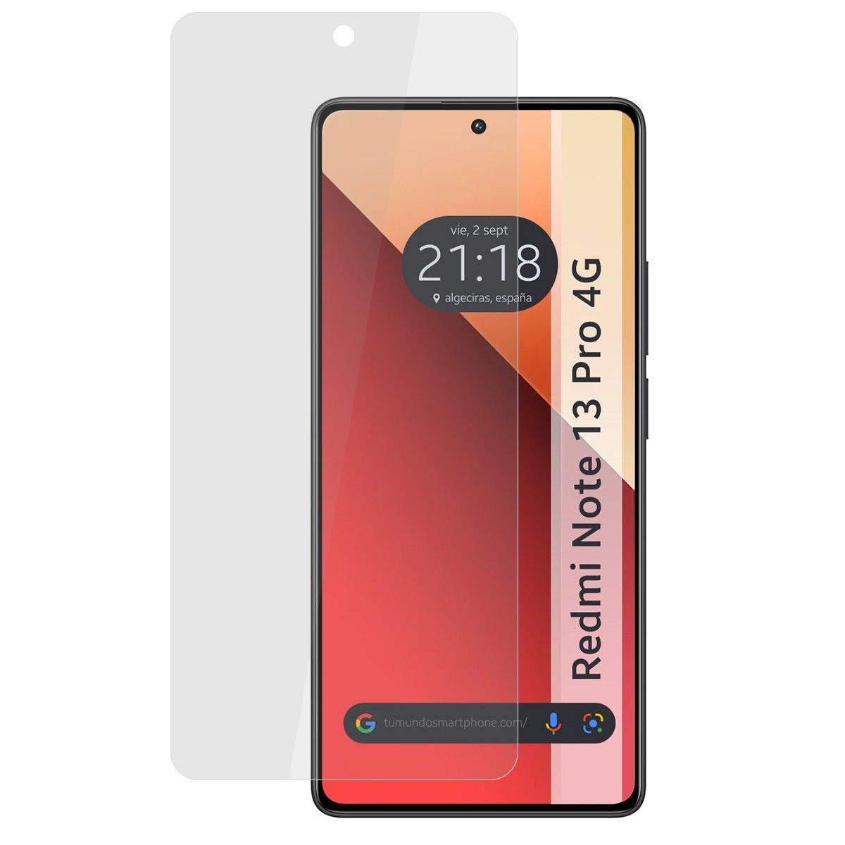 Protector Pantalla Hidrogel Mate Antihuellas para Xiaomi Redmi Note 13 Pro 4G
