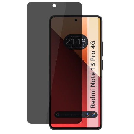 Protector Pantalla Hidrogel Privacidad Antiespías para Xiaomi Redmi Note 13 Pro 4G