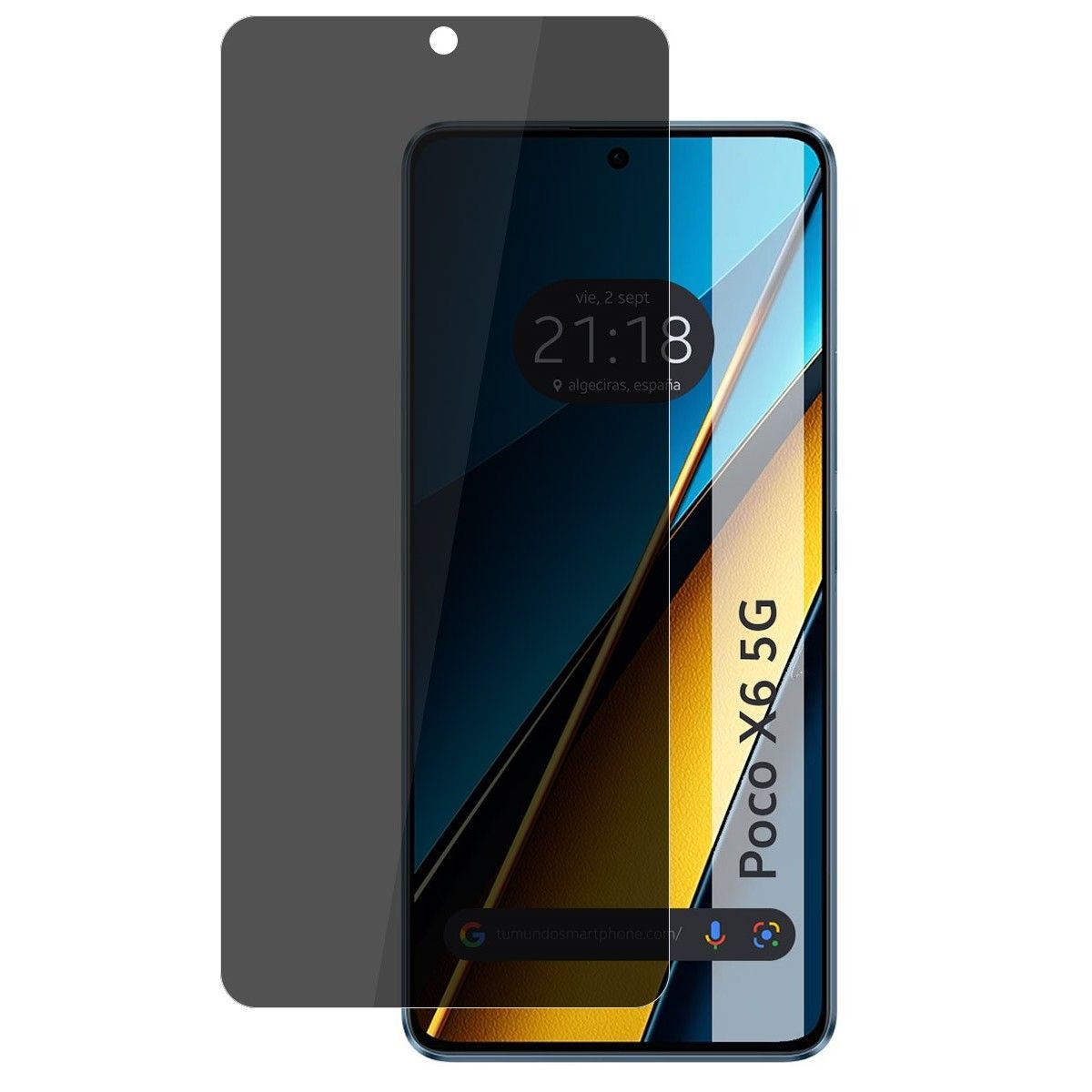 Protector Pantalla Hidrogel Privacidad Antiespías para Xiaomi Poco X6 5G