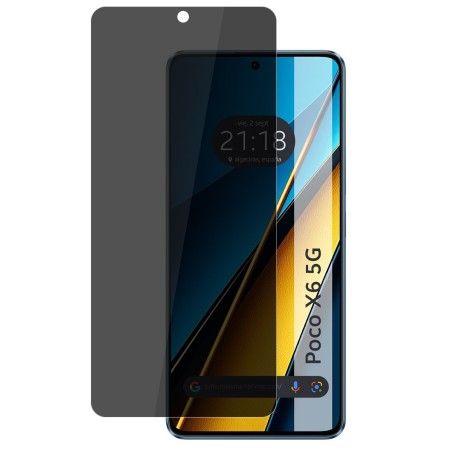 Protector Pantalla Hidrogel Privacidad Antiespías para Xiaomi Poco X6 5G