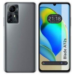 Funda Silicona Gel TPU Transparente para Zte Blade A72s