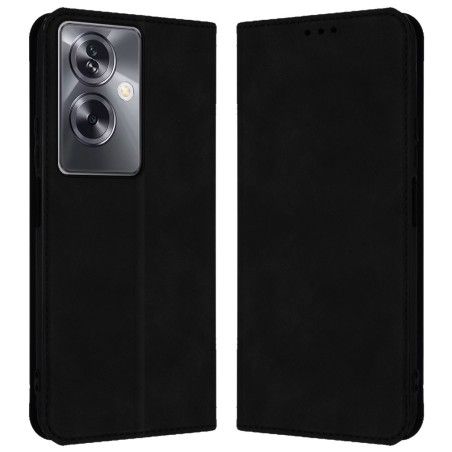 Funda Polipiel de Libro con tarjetero para Oppo A79 5G color Negra