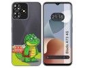 Funda Silicona Transparente para Zte Blade A73 4G diseño Coco Dibujos