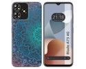 Funda Silicona Transparente para Zte Blade A73 4G diseño Mandala Dibujos
