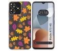 Funda Silicona Transparente para Zte Blade A73 4G diseño Otoño Dibujos