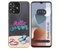 Funda Silicona Transparente para Zte Blade A73 4G diseño Summer Dibujos