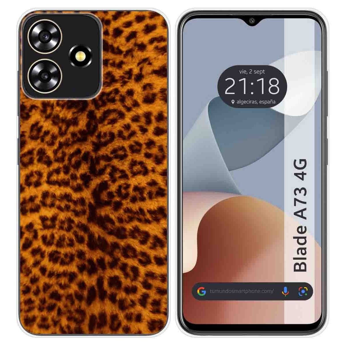 Funda Silicona para Zte Blade A73 4G diseño Animal 03 Dibujos