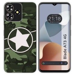 Funda Silicona para Zte Blade A73 4G diseño Camuflaje 01 Dibujos