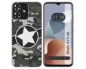 Funda Silicona para Zte Blade A73 4G diseño Camuflaje 02 Dibujos