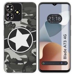 Funda Silicona para Zte Blade A73 4G diseño Camuflaje 02 Dibujos