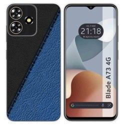 Funda Silicona para Zte Blade A73 4G diseño Cuero 02 Dibujos