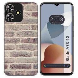 Funda Silicona para Zte Blade A73 4G diseño Ladrillo 01 Dibujos