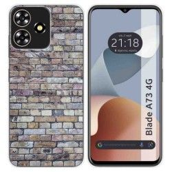 Funda Silicona para Zte Blade A73 4G diseño Ladrillo 02 Dibujos