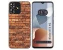 Funda Silicona para Zte Blade A73 4G diseño Ladrillo 04 Dibujos