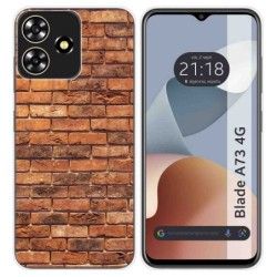 Funda Silicona para Zte Blade A73 4G diseño Ladrillo 04 Dibujos