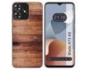 Funda Silicona para Zte Blade A73 4G diseño Madera 02 Dibujos