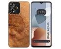 Funda Silicona para Zte Blade A73 4G diseño Madera 04 Dibujos