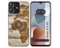 Funda Silicona para Zte Blade A73 4G diseño Madera 07 Dibujos