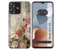 Funda Silicona para Zte Blade A73 4G diseño Madera 08 Dibujos