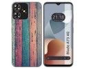 Funda Silicona para Zte Blade A73 4G diseño Madera 10 Dibujos