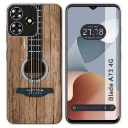 Funda Silicona para Zte Blade A73 4G diseño Madera 11 Dibujos