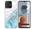 Funda Silicona para Zte Blade A73 4G diseño Mármol 02 Dibujos