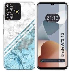 Funda Silicona para Zte Blade A73 4G diseño Mármol 02 Dibujos