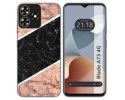 Funda Silicona para Zte Blade A73 4G diseño Mármol 07 Dibujos
