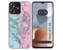 Funda Silicona para Zte Blade A73 4G diseño Mármol 08 Dibujos