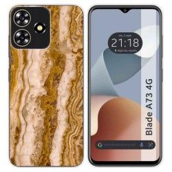 Funda Silicona para Zte Blade A73 4G diseño Mármol 10 Dibujos