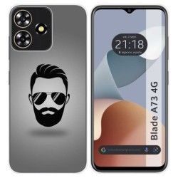 Funda Silicona para Zte Blade A73 4G diseño Barba Dibujos