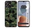 Funda Silicona para Zte Blade A73 4G diseño Camuflaje Dibujos
