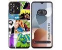 Funda Silicona para Zte Blade A73 4G diseño Comic Dibujos