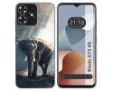 Funda Silicona para Zte Blade A73 4G diseño Elefante Dibujos