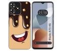 Funda Silicona para Zte Blade A73 4G diseño Helado Chocolate Dibujos