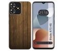 Funda Silicona para Zte Blade A73 4G diseño Madera Dibujos