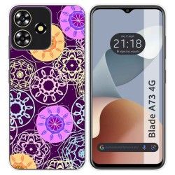 Funda Silicona para Zte Blade A73 4G diseño Radial Dibujos