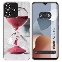 Funda Silicona para Zte Blade A73 4G diseño Reloj Dibujos