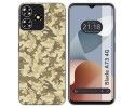 Funda Silicona para Zte Blade A73 4G diseño Sand Camuflaje Dibujos