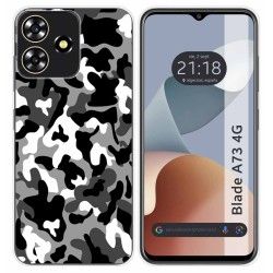 Funda Silicona para Zte Blade A73 4G diseño Snow Camuflaje Dibujos