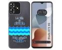 Funda Silicona para Zte Blade A73 4G diseño Agua Dibujos