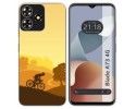 Funda Silicona para Zte Blade A73 4G diseño Ciclista Dibujos