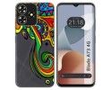 Funda Silicona para Zte Blade A73 4G diseño Colores Dibujos