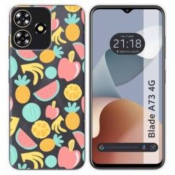 Funda Silicona para Zte Blade A73 4G diseño Frutas 02 Dibujos