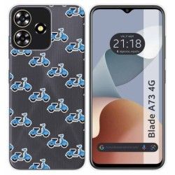 Funda Silicona para Zte Blade A73 4G diseño Scooter Dibujos