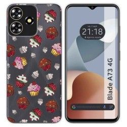 Funda Silicona para Zte Blade A73 4G diseño Muffins Dibujos